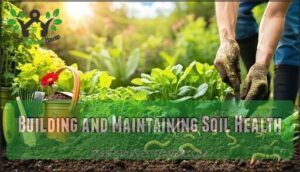 building and maintaining soil health