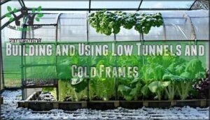 building and using low tunnels and cold frames