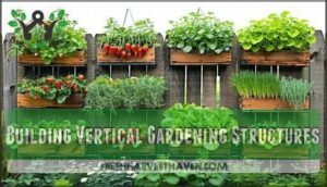 building vertical gardening structures