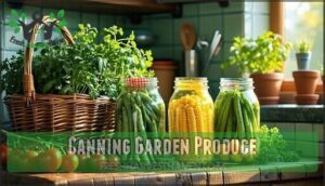 canning garden produce
