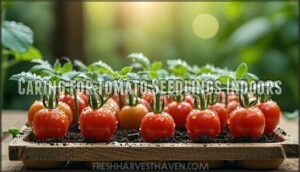caring for tomato seedlings indoors