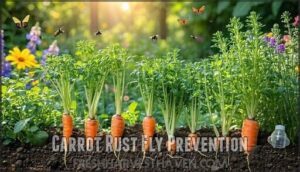 carrot rust fly prevention