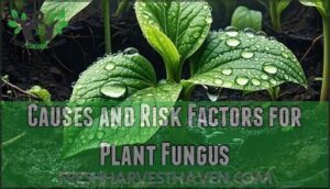 causes and risk factors for plant fungus