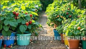 choosing between ground and containers