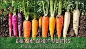 choosing carrot varieties