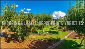 choosing climate-appropriate varieties