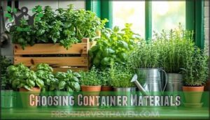choosing container materials