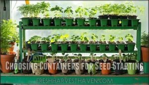 choosing containers for seed starting