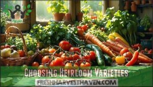 choosing heirloom varieties