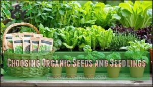choosing organic seeds and seedlings