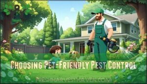 choosing pet-friendly pest control