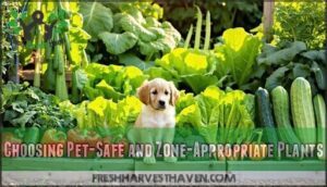 choosing pet-safe and zone-appropriate plants