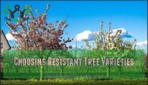 choosing resistant tree varieties