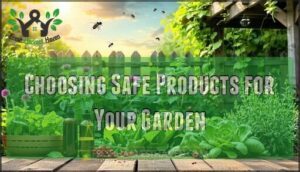 choosing safe products for your garden