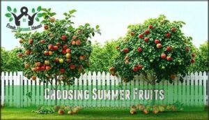 choosing summer fruits