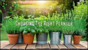 choosing the right planter