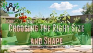 choosing the right size and shape