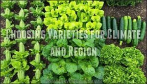 choosing varieties for climate and region