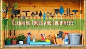 cleaning tools and equipment