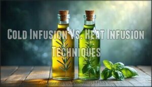 cold infusion vs. heat infusion techniques