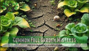 common fall garden mistakes