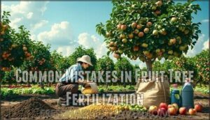 common mistakes in fruit tree fertilization