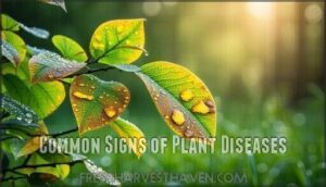common signs of plant diseases