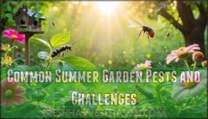 common summer garden pests and challenges