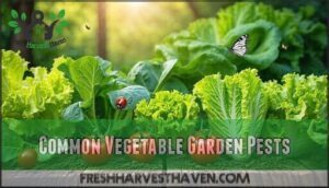 common vegetable garden pests