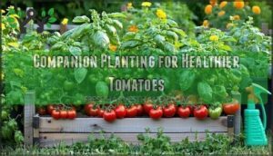 companion planting for healthier tomatoes