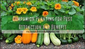 companion planting for pest attraction and benefit
