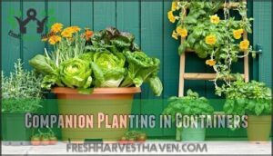 companion planting in containers