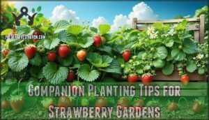 companion planting tips for strawberry gardens