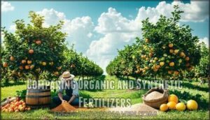 comparing organic and synthetic fertilizers