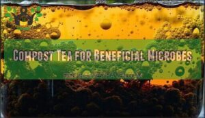 compost tea for beneficial microbes