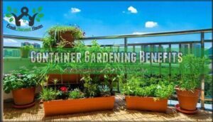 container gardening benefits
