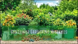 container gardening mistakes