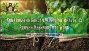 controlling garden weeds naturally