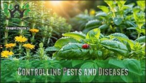controlling pests and diseases