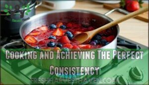 cooking and achieving the perfect consistency