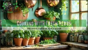 cooking with fresh herbs