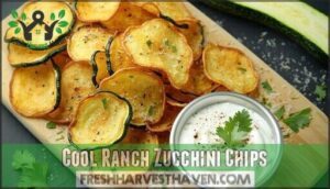 cool ranch zucchini chips