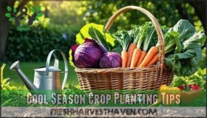 cool season crop planting tips
