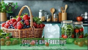 cooling and freezing