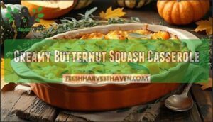 creamy butternut squash casserole