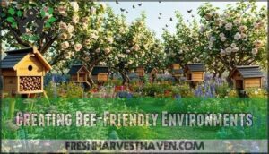 creating bee-friendly environments