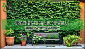 creating lush green walls
