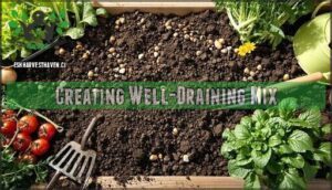 creating well-draining mix