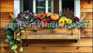 creative window boxes and containers