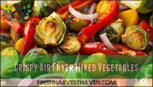 crispy air fryer mixed vegetables